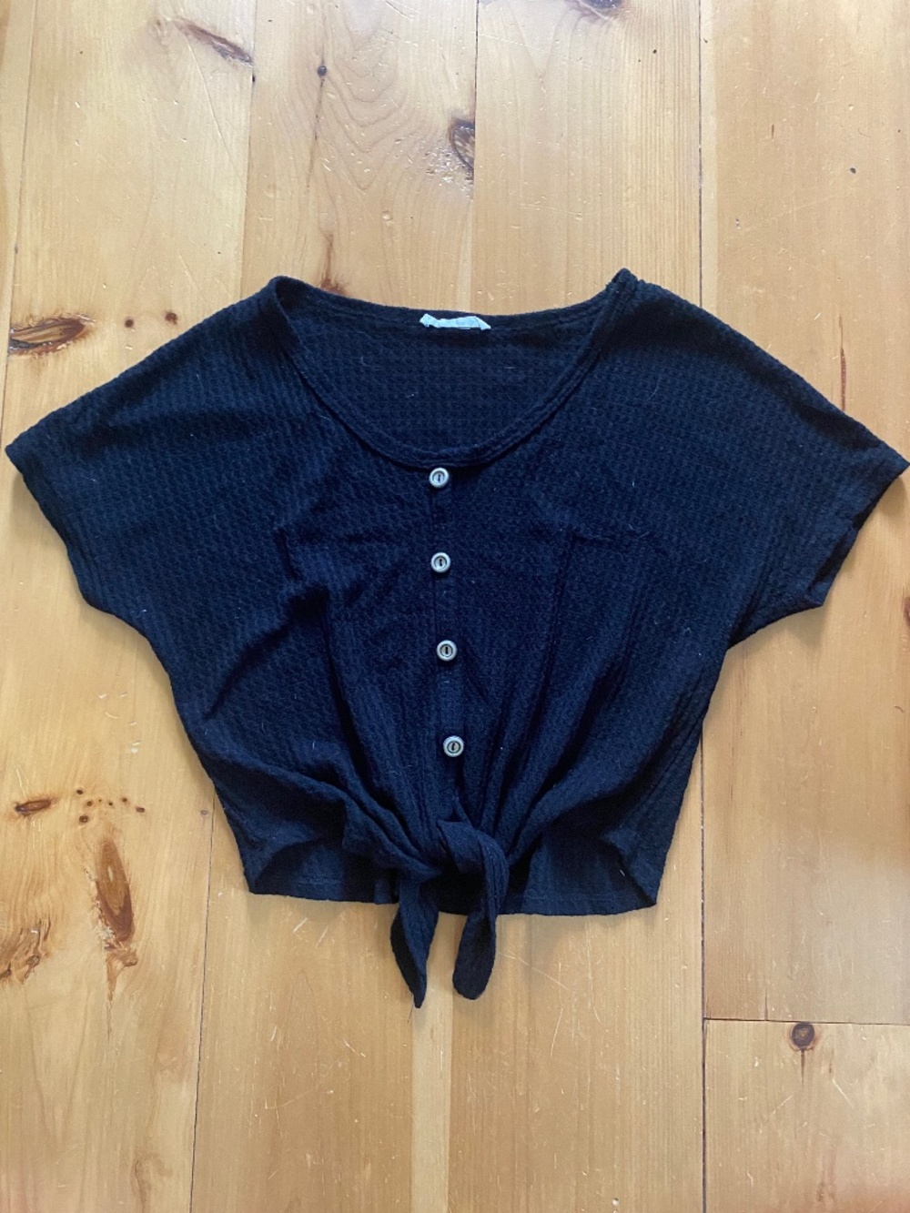 Cropped Knit Top